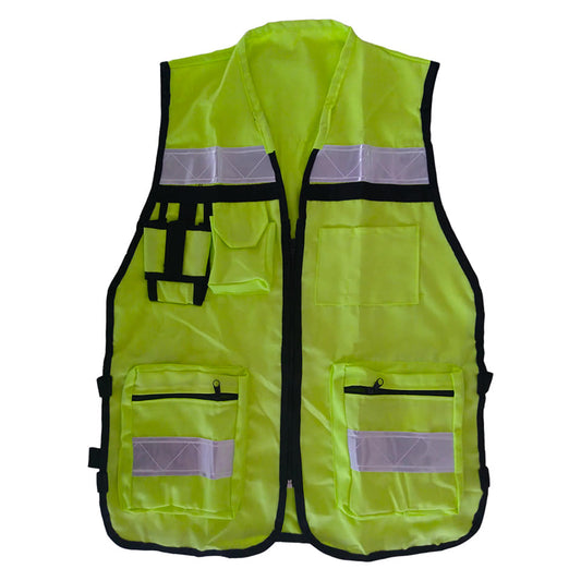 Chaleco Brigadista Verde Amarillo Neon